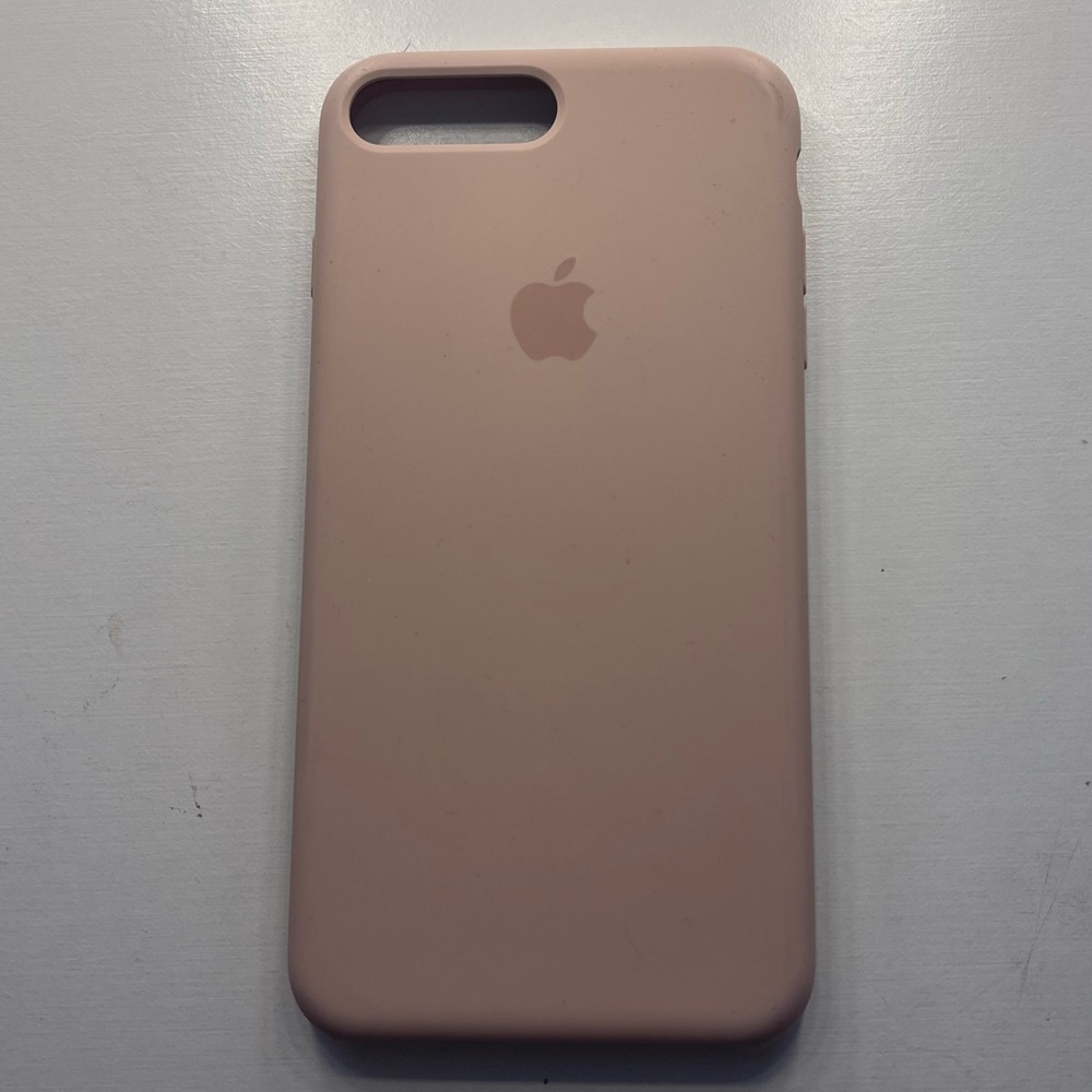 iPhone 8 + Silicone Pink Sand Case